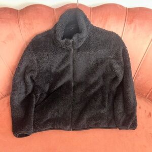 Uniqlo Black Teddy Jacket